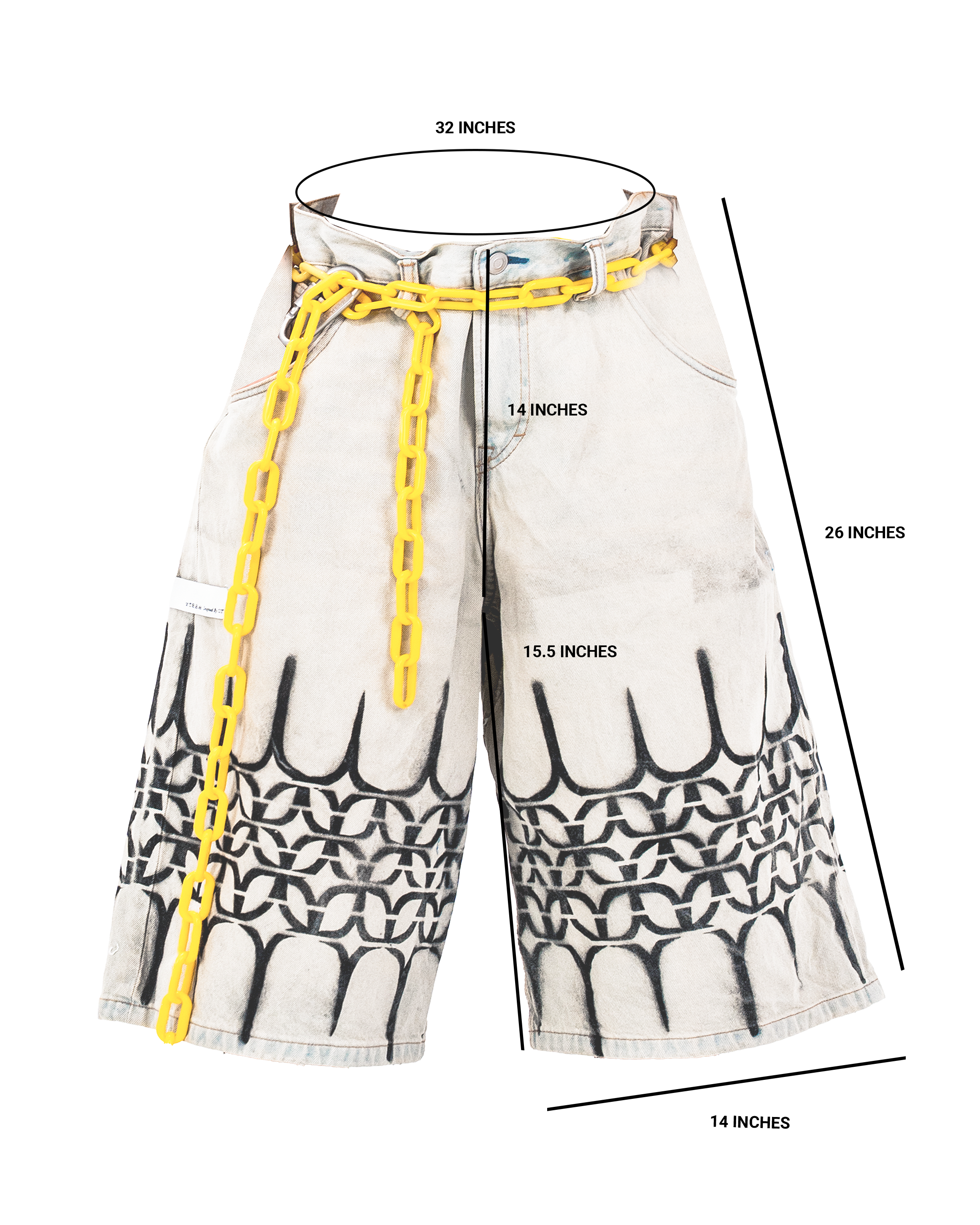 CST Labs 001: Starred Wire Prototype Jorts 1 of 1