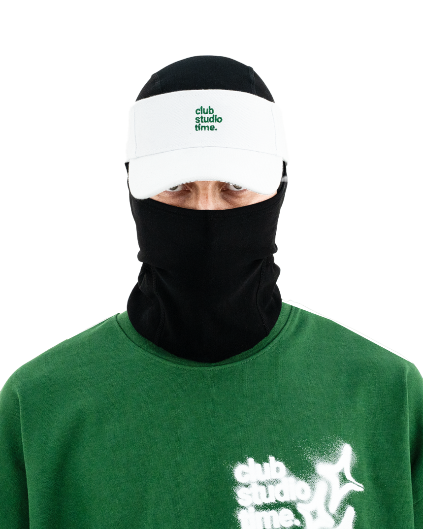 White / Pine Green Visor V1